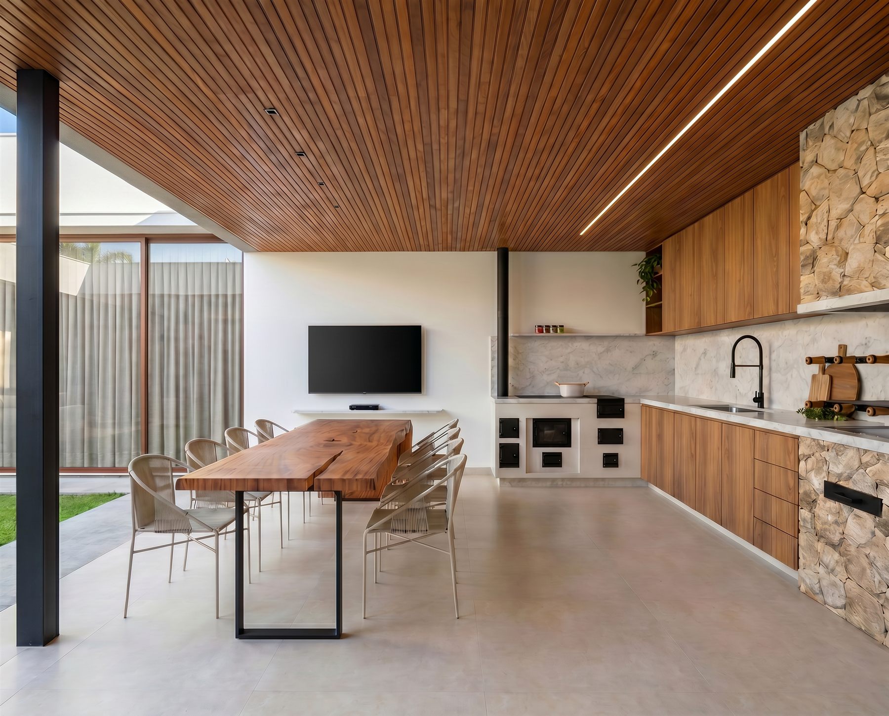 Casa MHN — área gourmet
